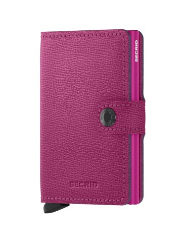 Secrid Wallet - Fuchsia Leather - Saffiano - 8718215289630