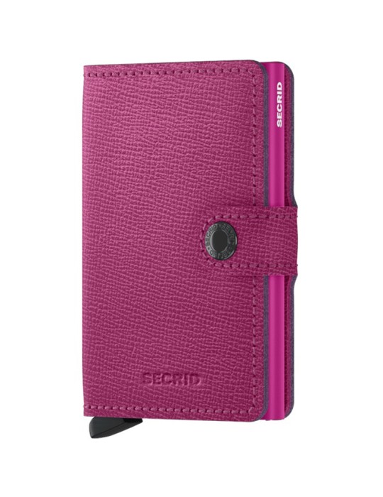 Portafoglio Secrid - Pelle Fuchsia - Saffiano - 8718215289630
