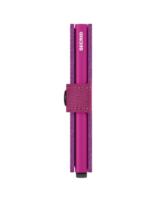 Secrid Wallet - Fuchsia Leather - Saffiano - 8718215289630