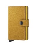 Portafoglio Secrid - Pelle Giallo Ocra - Saffiano - 8718215289647
