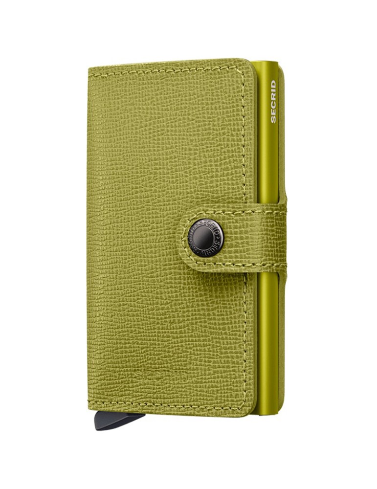 Portafoglio Secrid - Crisple - Pelle Lime - Saffiano - 8721077501024