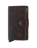 Portafoglio Secrid - Vintage - Pelle Chocolate - Bottone-8718215281269