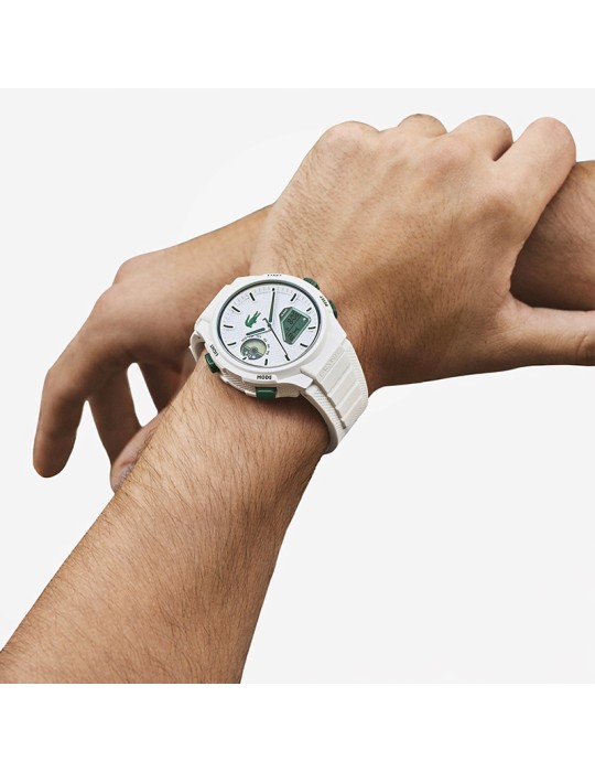 Lacoste Watch - LC33 - Multifunction - White and Green -45mm-2011364
