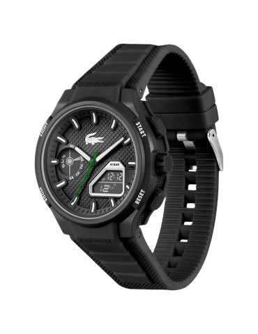 Orologio Lacoste - Display Digitale Nero -45mm-Dettagli Silver-2011365 2