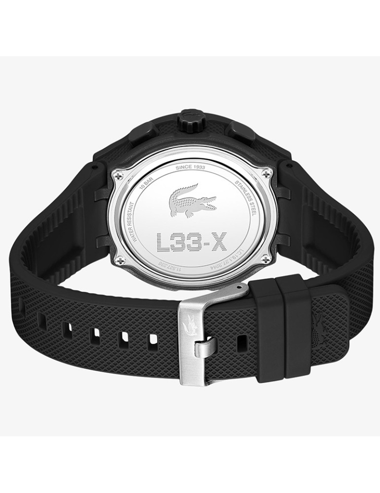 Orologio Lacoste - Display Digitale Nero -45mm-Dettagli Silver-2011365