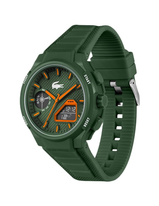 Orologio Lacoste - Display Digitale - Verde ed Arancione -45mm-2011367