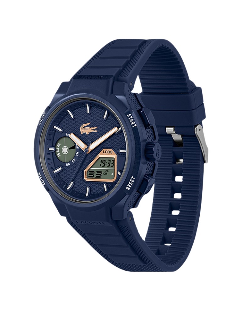 Orologio Lacoste - Display Digitale - Blu e Rose Gold - 45mm - 2011434