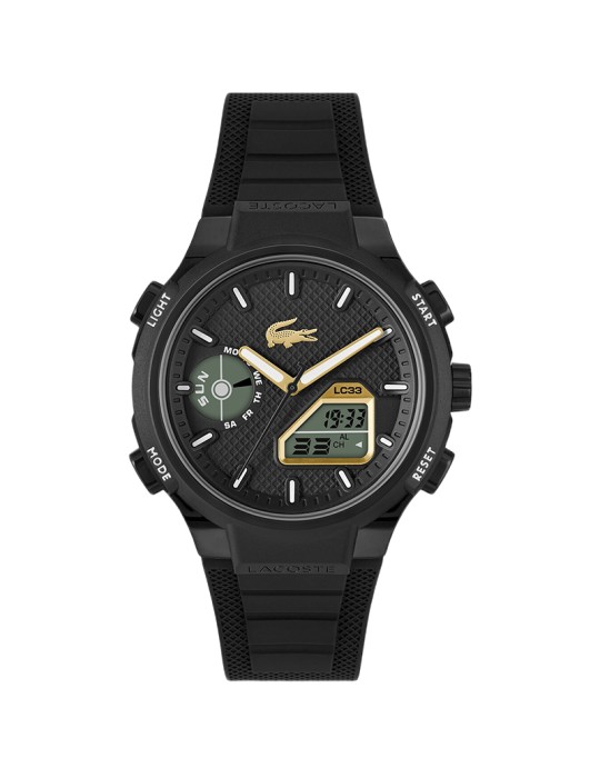 Orologio Lacoste - LC33 - Display Digitale Nero e Dorato -45mm-2011435