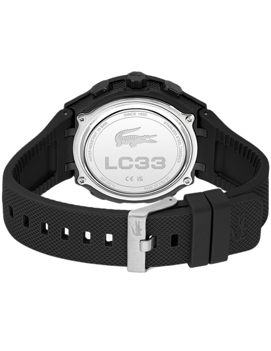 Lacoste Watch - LC33 - Black and Gold Digital Display -45mm-2011435