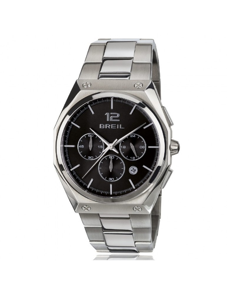 Orologio Breil Uomo - Four X Cronografo e Datario 42mm Nero - TW1843