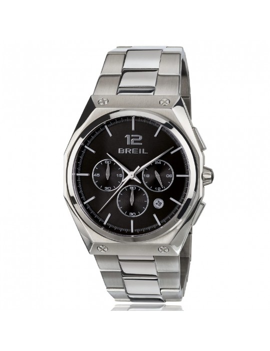 Orologio Breil Uomo - Four X Cronografo e Datario 42mm Nero - TW1843