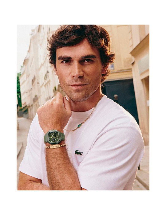 Lacoste Watch - Multifunction - Green Digital Display-45mm-2011505