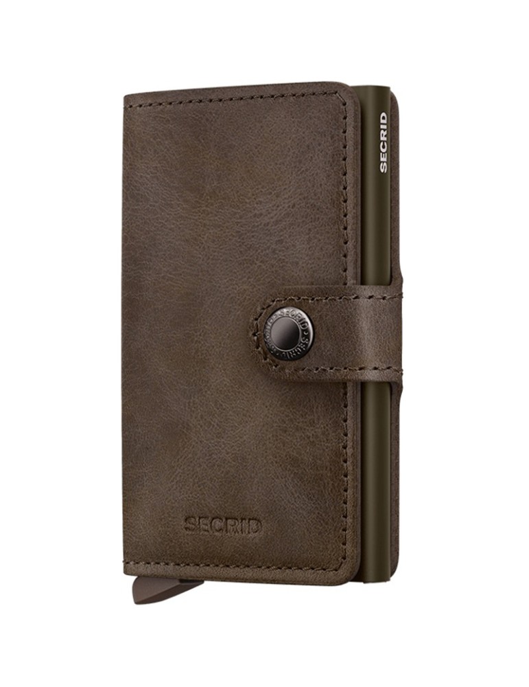 Secrid Wallet - Brown Oak - Button and Button - 8721077501512