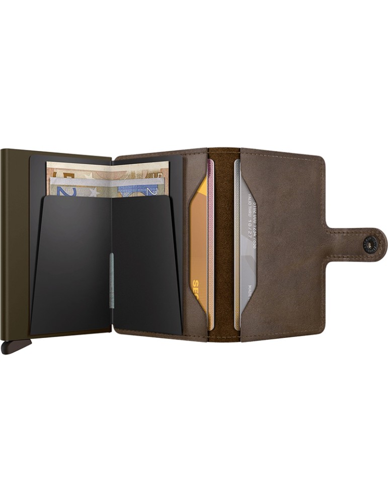 Secrid Wallet - Brown Oak - Button and Button - 8721077501512