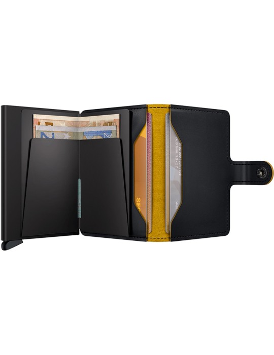Secrid - Nero Opaco ed Ocra - Bottone e Tasto - 8718215284840