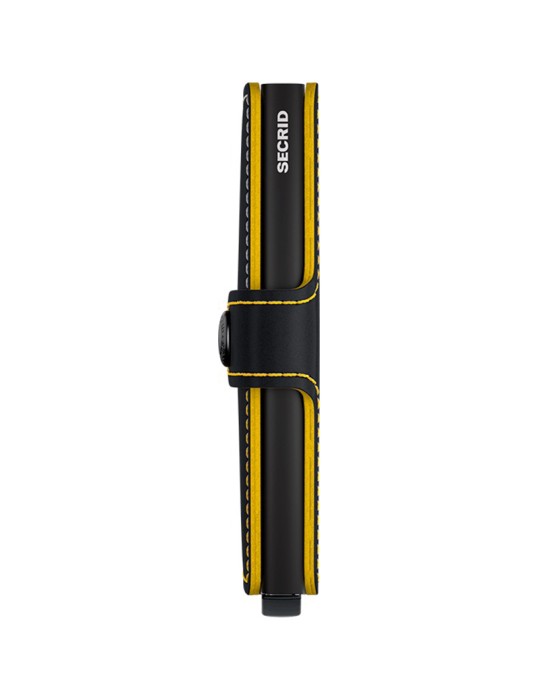 Secrid - Nero Opaco ed Ocra - Bottone e Tasto - 8718215284840
