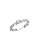 Crieri Ring - Firmamento in 18K White Gold with 0.95 ct White Diamonds - Size 14 - 0