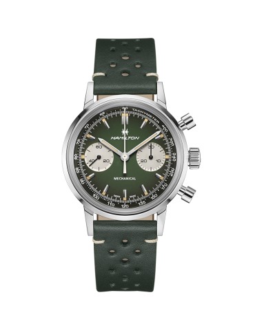 Hamilton Watch - American Classic Intra-Matic Chronograph H 40mm Green - 0