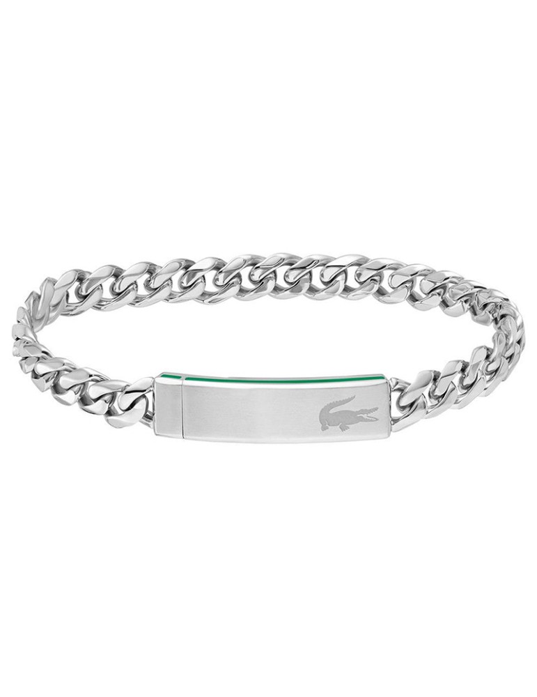 Bracciale Lacoste - Baseline - a Catena-Acciaio-Targa Centrale-2040081