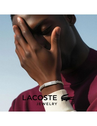 Bracciale Lacoste - Baseline - a Catena-Acciaio-Targa Centrale-2040081 2