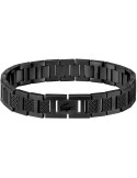 Lacoste Bracelet - Metropole - Black Steel - Crocodile - 2040119