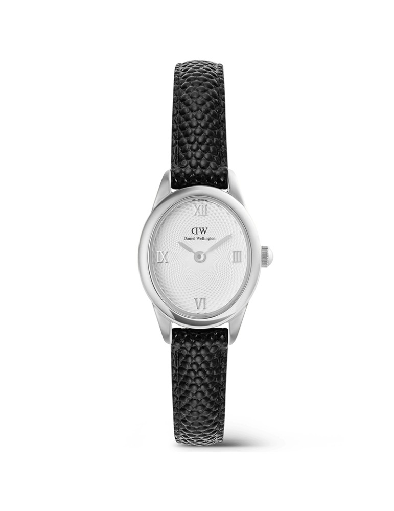 Orologio Daniel Wellington - Nero - 25,5mm -Bianco Guilloch-DW00100887