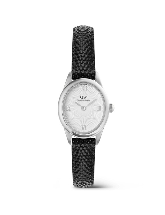 Orologio Daniel Wellington - Nero - 25,5mm -Bianco Guilloch-DW00100887
