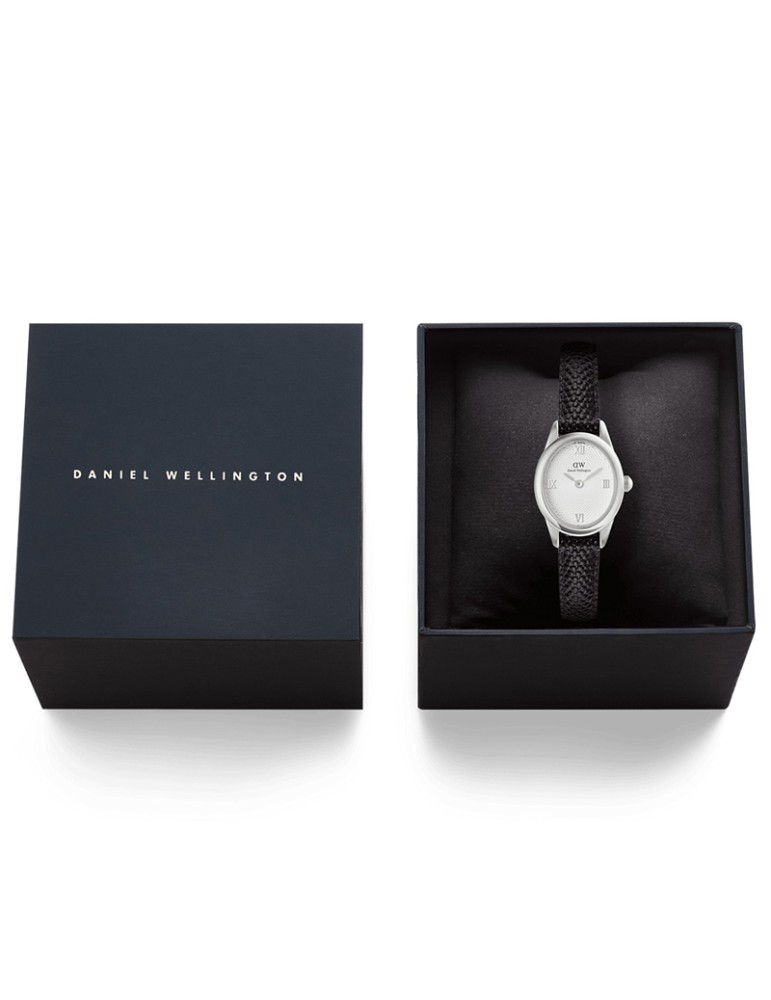 Orologio Daniel Wellington - Nero - 25,5mm -Bianco Guilloch-DW00100887