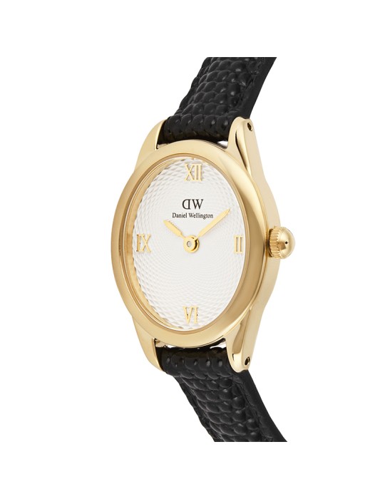 Orologio Daniel Wellington - Gold - 25,5mm -Bianco Guilloch-DW00100890