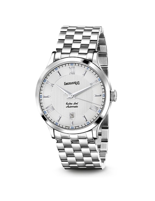 Eberhard & Co. Watch - Extra Fort Automatic 40mm Silver White - 0