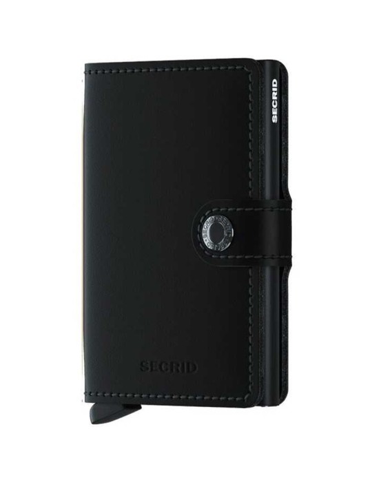 Secrid Wallet - Matt Black - Button and Button - 8718215286325
