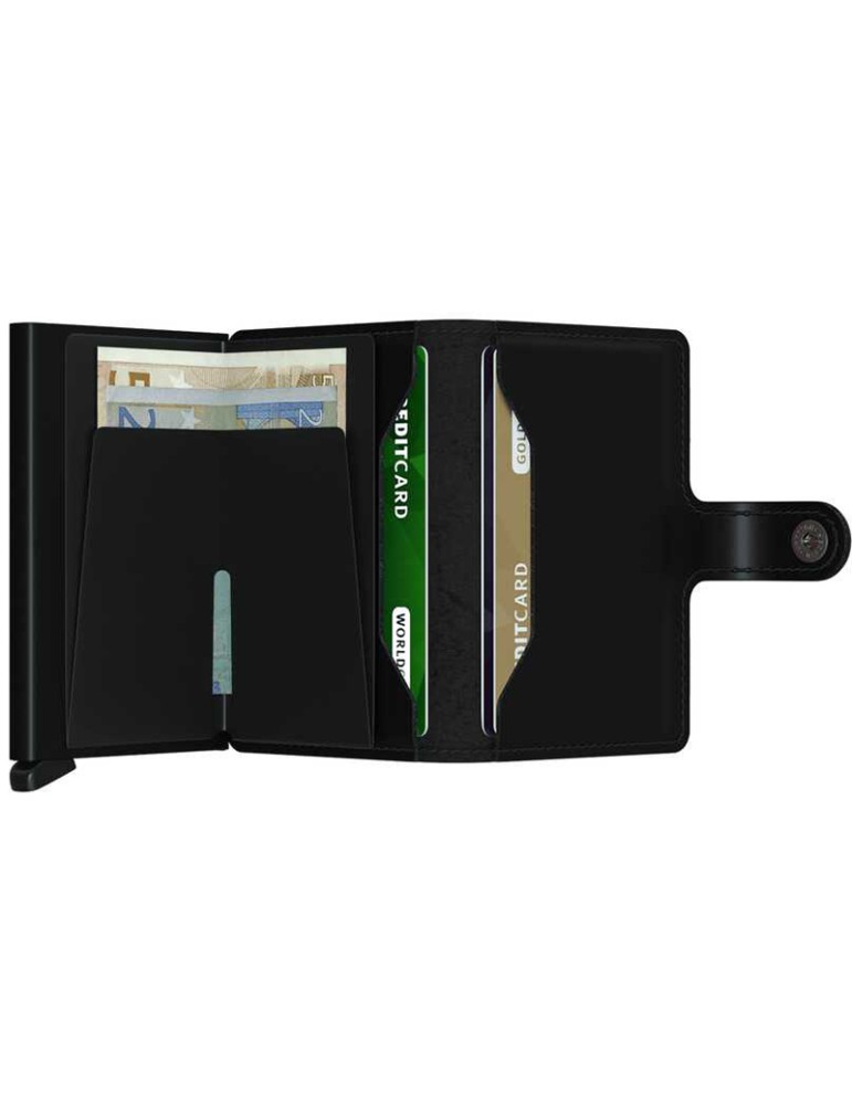 Portafoglio Secrid - Nero Opaco - Bottone e Tasto - 8718215286325