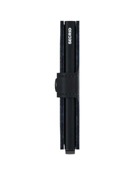 Portafoglio Secrid - Nero Opaco - Bottone e Tasto - 8718215286325