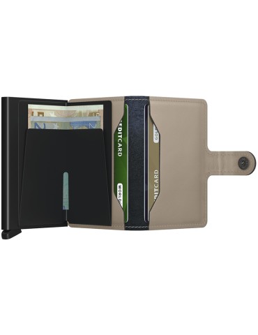 Secrid Wallet - Matt Sand Beige - Button and Key - 8718215289555 2