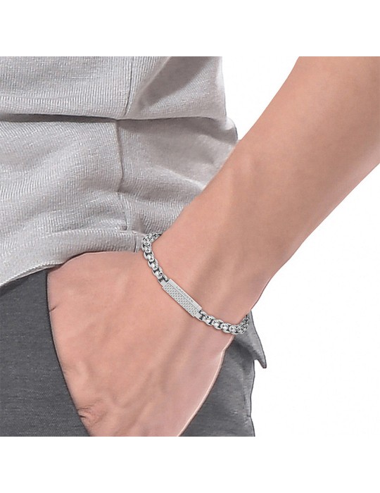 Bracciale Lacoste - L'essentiel - Acciaio - Barretta Centrale -2040123