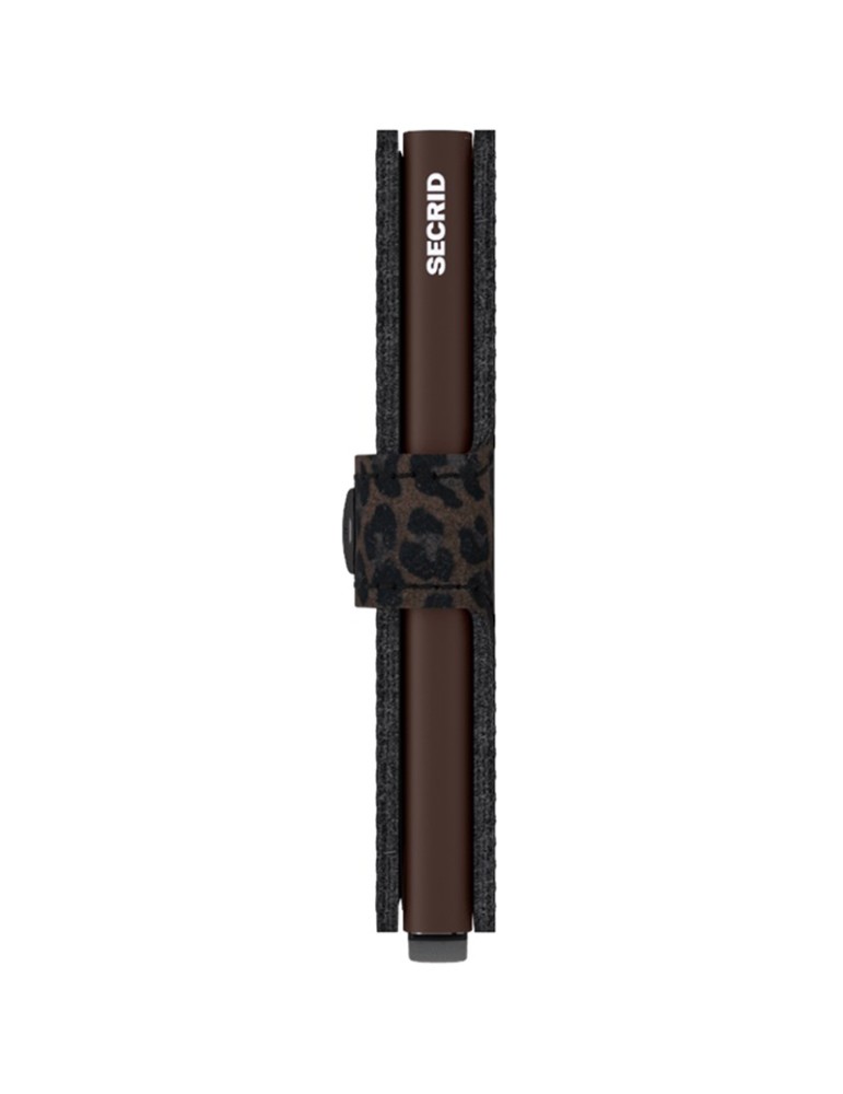 Secrid Wallet - Leo - Brown - Button and Key - 8718215284253