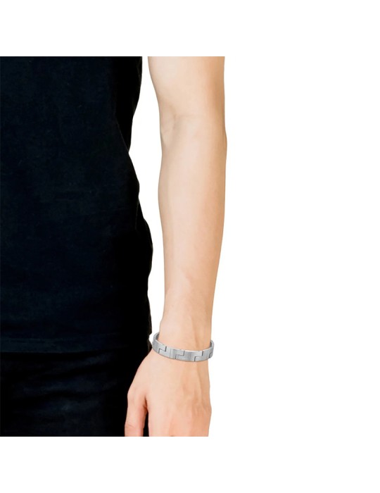 Bracciale Lacoste - Catena - Acciaio 316L - Scritta - 204015