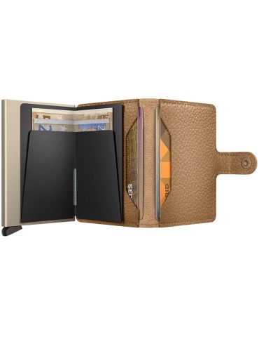 Portafoglio Secrid - Pebble - Cappuccino-Bottone e Tasto-8718215284864 2