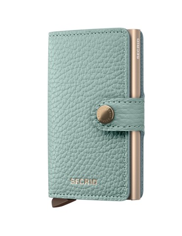Secrid Wallet - Pebble - Sea Green - Button and Key - 8718215284888