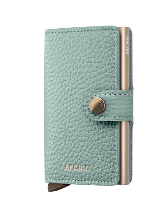 Portafoglio Secrid - Pebble - Sea Green -Bottone e Tasto-8718215284888