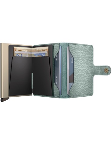 Secrid Wallet - Pebble - Sea Green - Button and Key - 8718215284888 2