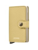 Secrid Wallet - Pebble - Yellow - Button and Key - 8721077500492