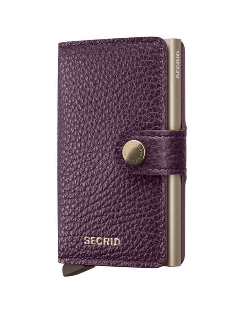 Secrid Wallet - Grape Purple - Button and Key - 8721077501000