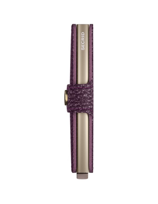Secrid Wallet - Grape Purple - Button and Key - 8721077501000