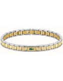 Lacoste Bracelet – Gold and Silver - Green Crocodile - 2040586