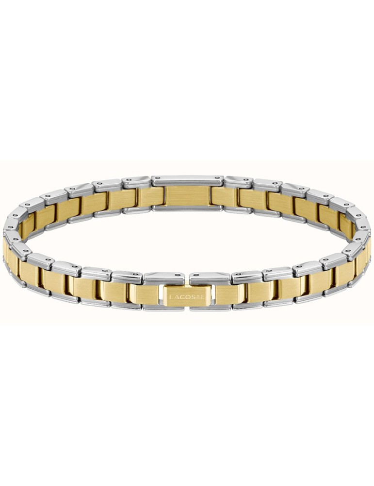 Bracciale Lacoste – Oro e Argento - Coccodrillo Verde - 2040586