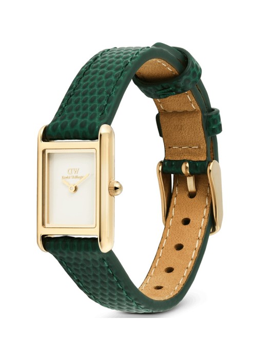 Daniel Wellington Watch - Green - Only Time - 26mm-Gold-DW00100906