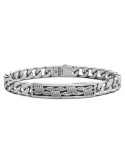 Bracciale Zancan - Studio in Argento 925% Filo Spinato - 20,5 cm - 0