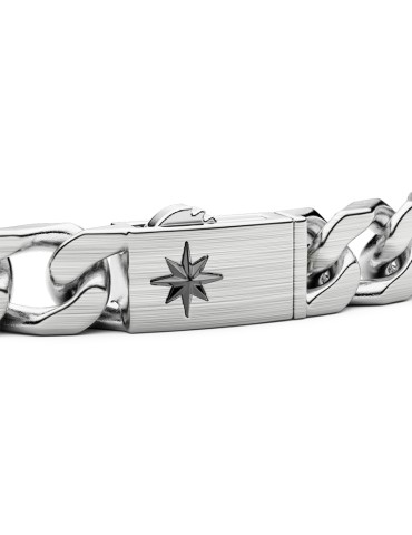 Bracciale Zancan - Studio in Argento 925% Filo Spinato - 20,5 cm - 0 2