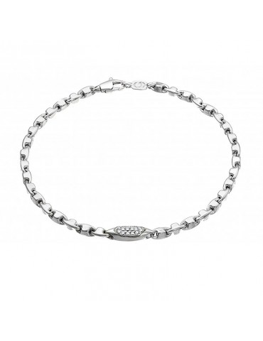 Bracciale Chimento Bamboo con Diamanti da Uomo - 0